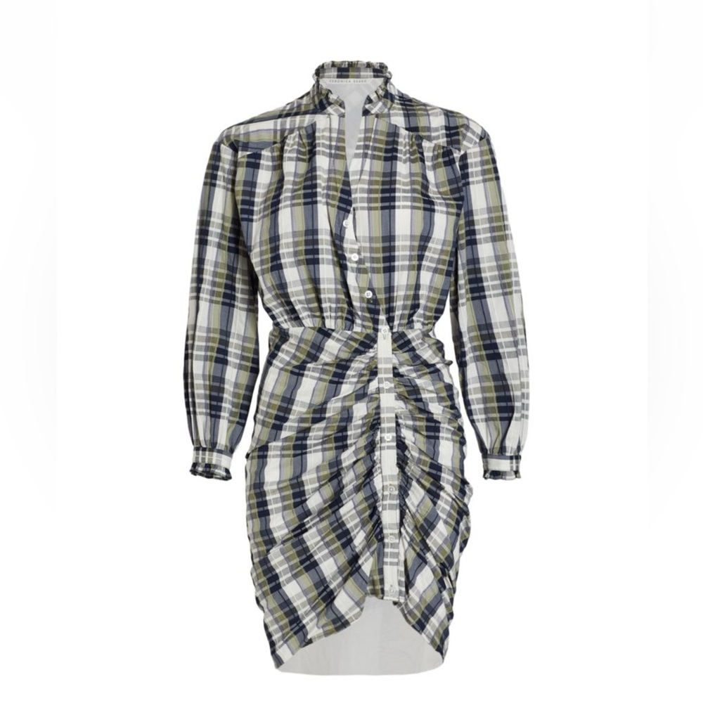 Veronica Beard Vilette Plaid dress size 8